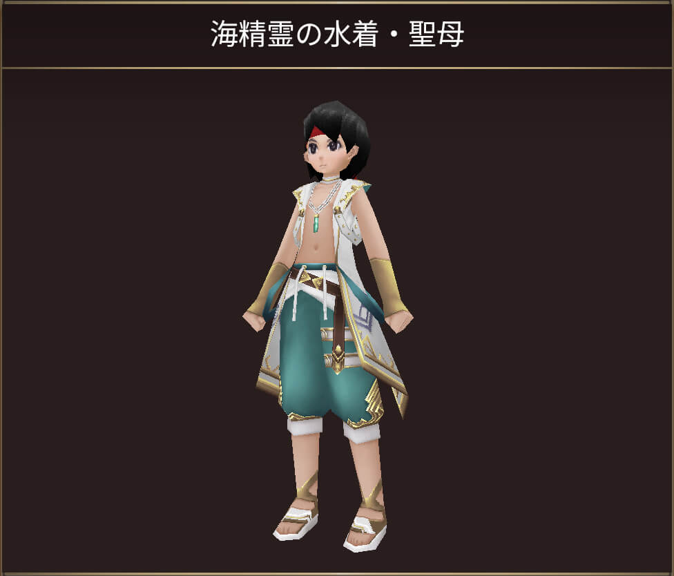 海精霊の水着_男性